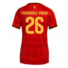 Belgia Matias Fernandez-Pardo #26 Hjemmedrakt Kvinner VM 2026 Kortermet